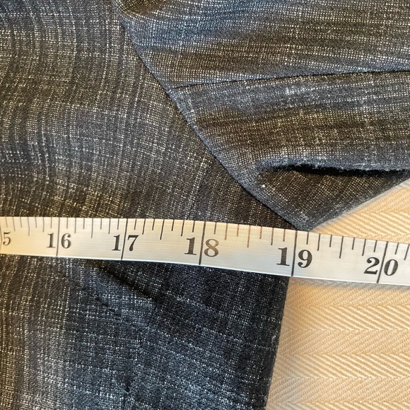 Jacob Double Breasted Blazer, Small, Charcoal. - Picture 4 of 6